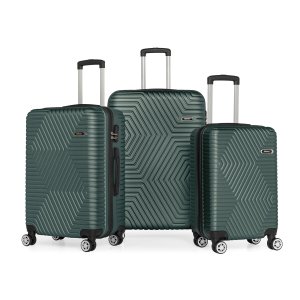 Travel Trolley Suitcase Luggage Set PP Material with Caster Wheel Combination Lock for Holiday Use Made Turkey