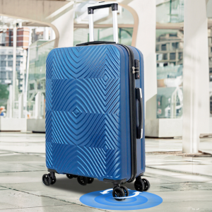 28 Inch Travel Luggage Large Multi-Color Luxury Suitcase Durable PP ABS Trolley Bag