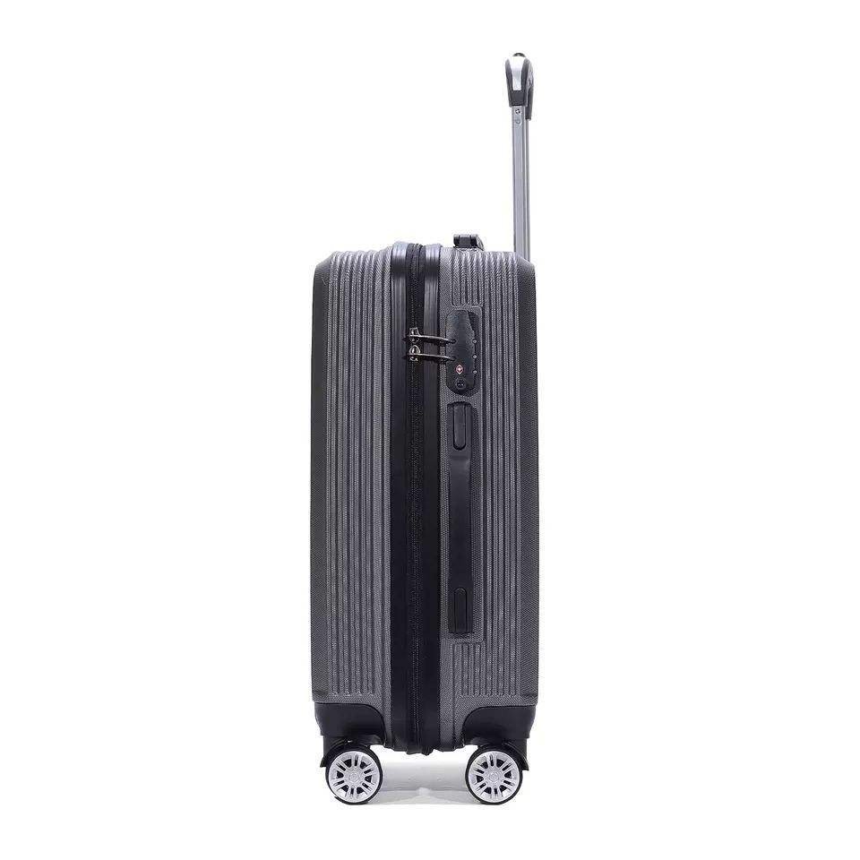 24-Inch Travel Suitcase Set Hard Shell ABS Carry-On Luggage Bag Cabin Trolley Case for Large for Children - Image 4