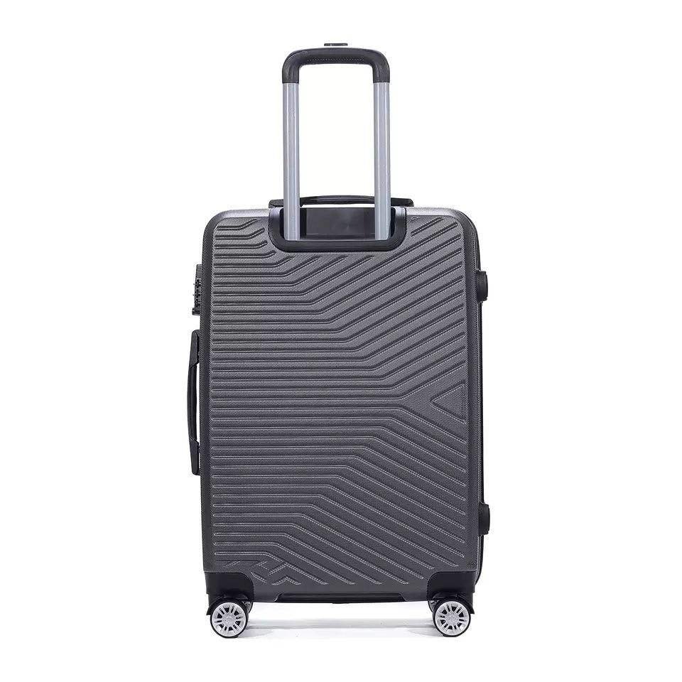 24-Inch Travel Suitcase Set Hard Shell ABS Carry-On Luggage Bag Cabin Trolley Case for Large for Children - Image 2
